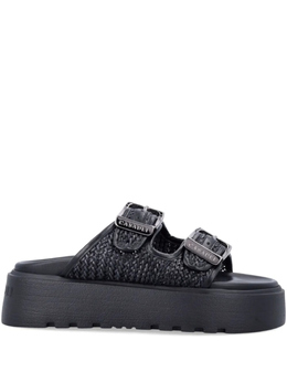 Casadei: Чёрные босоножки 