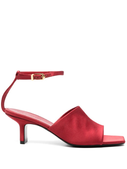 Lanvin: Красные сандалии 