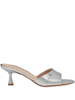 Gianvito Rossi: Серые сабо 