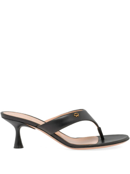 Gianvito Rossi: Чёрные сандалии 