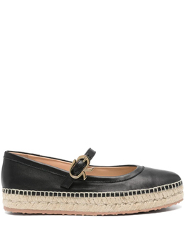 Gianvito Rossi: Чёрные мокасины 