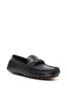 Gianvito Rossi: Чёрные лоферы 