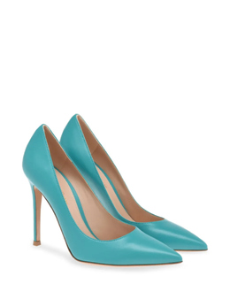 Gianvito Rossi: Синие туфли 