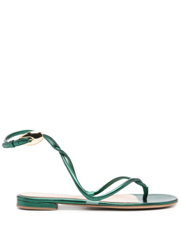 Gianvito Rossi: Чёрные сандалии 