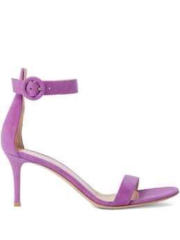 Gianvito Rossi: Фиолетовые сандалии  Portofino 85