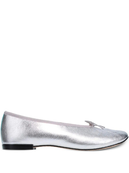 Repetto: Серебристые балетки 