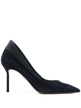 Aquazzura: Синие туфли 