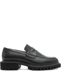 Allsaints: Чёрные мокасины 