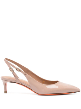 Santoni: Розовые туфли 