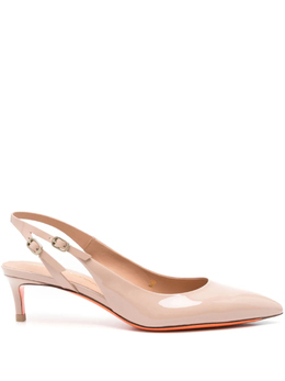 Santoni: Розовые туфли 