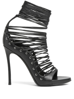 Dsquared2: Чёрные сандалии 