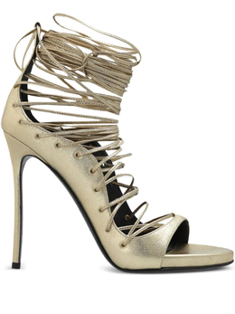 Dsquared2: Золотые сандалии 