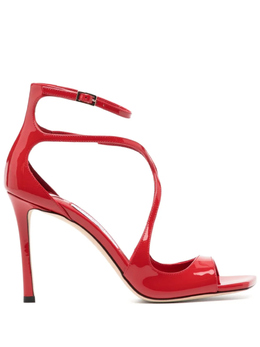 JIMMY CHOO: Красные сандалии  Azia 95