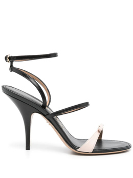 Ferragamo: Чёрные босоножки 