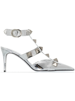 Valentino Garavani: Серебристые туфли 