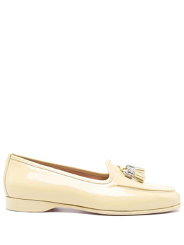 Santoni: Жёлтые мокасины 