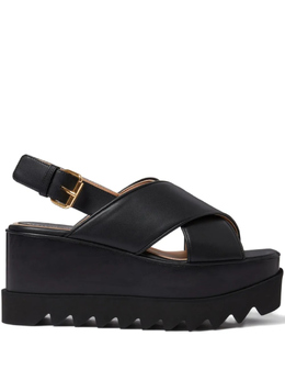 Stella McCartney: Чёрные сандалии  Elyse 80
