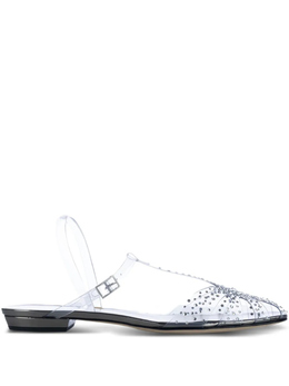 Giorgio Armani: Белые босоножки 