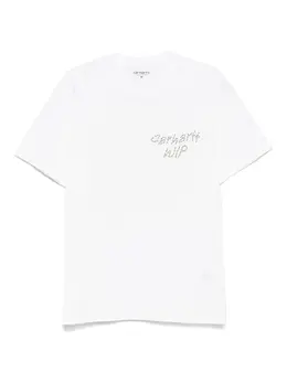 Carhartt WIP: Белая футболка 
