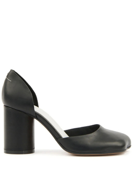 MM6 Maison Margiela: Чёрные туфли 
