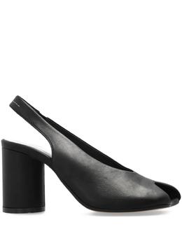 MM6 Maison Margiela: Чёрные туфли 