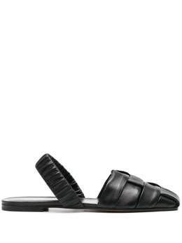 Emporio Armani: Чёрные сабо 