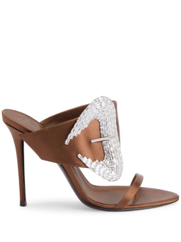 Giuseppe Zanotti: Коричневые сабо 