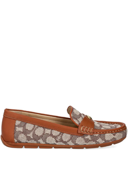 Coach: Коричневые мокасины 
