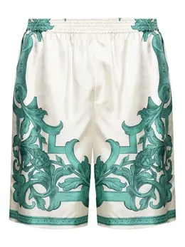 Versace: Шорты  Baroque с принтом