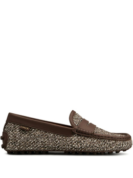 Tod's: Коричневые лоферы 
