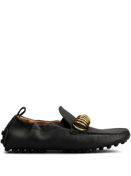 Tod's: Чёрные лоферы 