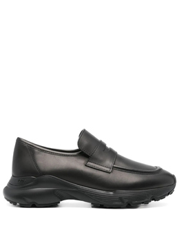 Tod's: Чёрные лоферы 