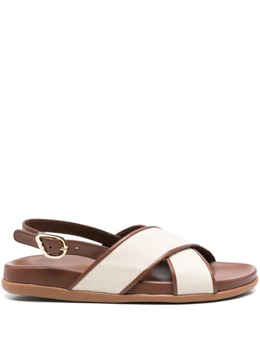 Ancient Greek Sandals: Коричневые сандалии 