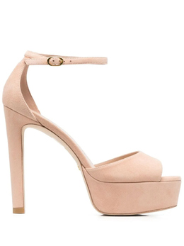 Stuart Weitzman: Розовые босоножки 