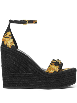 Versace: Чёрные мокасины  Medusa