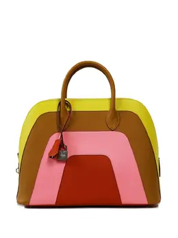 Hermès Pre-Owned: Розовая сумка-шоппер 