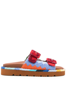 Missoni: Розовые сандалии 