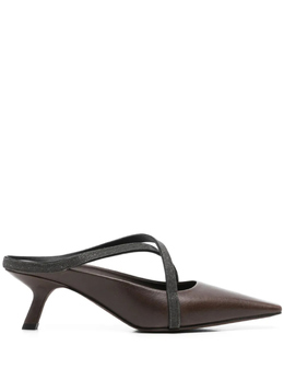 Brunello Cucinelli: Коричневые туфли  Monili