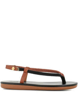 Ancient Greek Sandals: Чёрные сандалии 