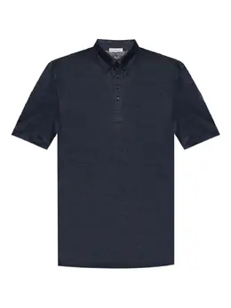 Moncler: Льняное поло 