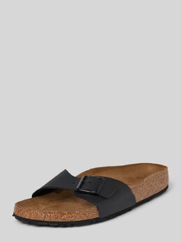 Birkenstock: Чёрные сабо 