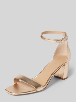 Lauren Ralph Lauren: Золотые босоножки 
