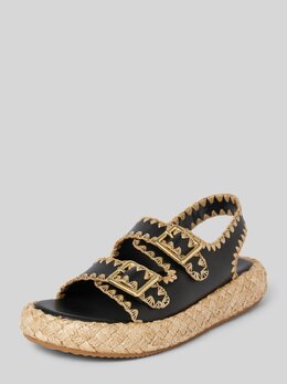 Steve Madden: Чёрные сандалии 
