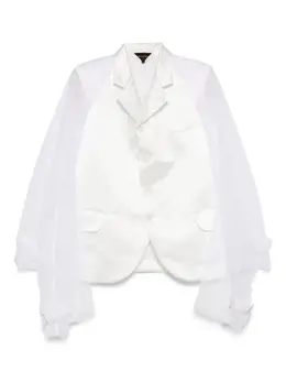 Comme Des Garçons: Жакет из фатина 