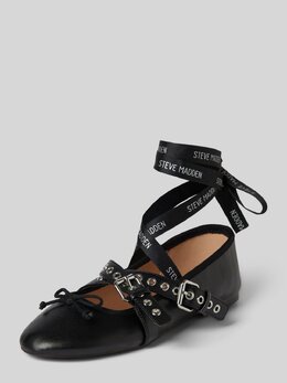 Steve Madden: Чёрные балетки 