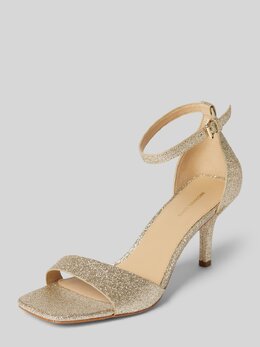 MICHAEL Michael Kors: Золотые сандалии 