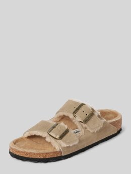 Birkenstock: Коричневые сандалии 