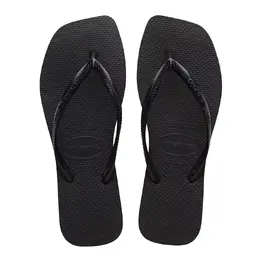 Havaianas: Чёрные шлёпанцы 
