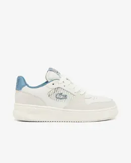 Lacoste: Белые кроссовки 