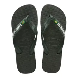 Havaianas: Зелёные шлёпанцы 